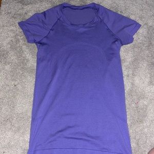 LULULEMON PURPLE SWIFTLY TECH SHORT SLEEVE
